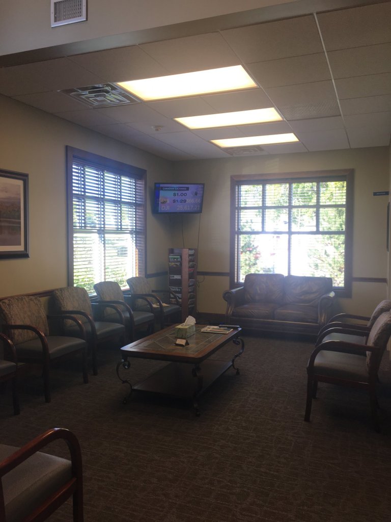 Waiting area at {PRACTICE_NAME}