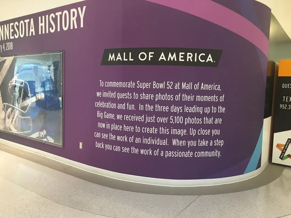 Mall of America Sign