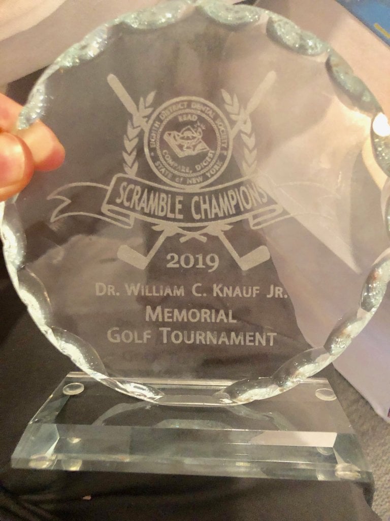 Dental Society Golf Tournament Trophy