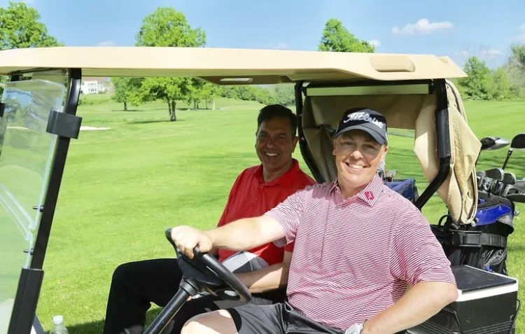 Dr. Donnarumma at Dental Society Golf Tournament