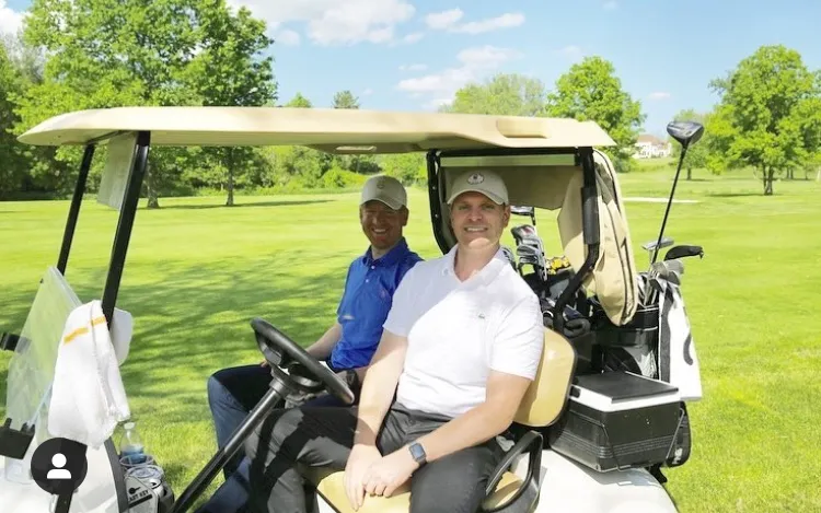 Dr. Donnarumma at Dental Society Golf Tournament