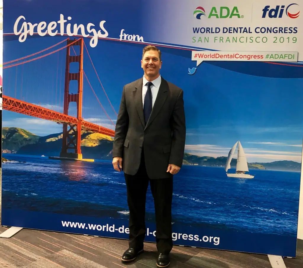 Dr. Donnarumma at American dental association meeting