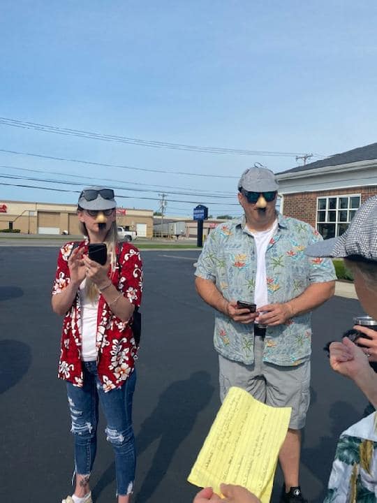 Northtowns Oral Surgery team members murder mystery outing, 2021